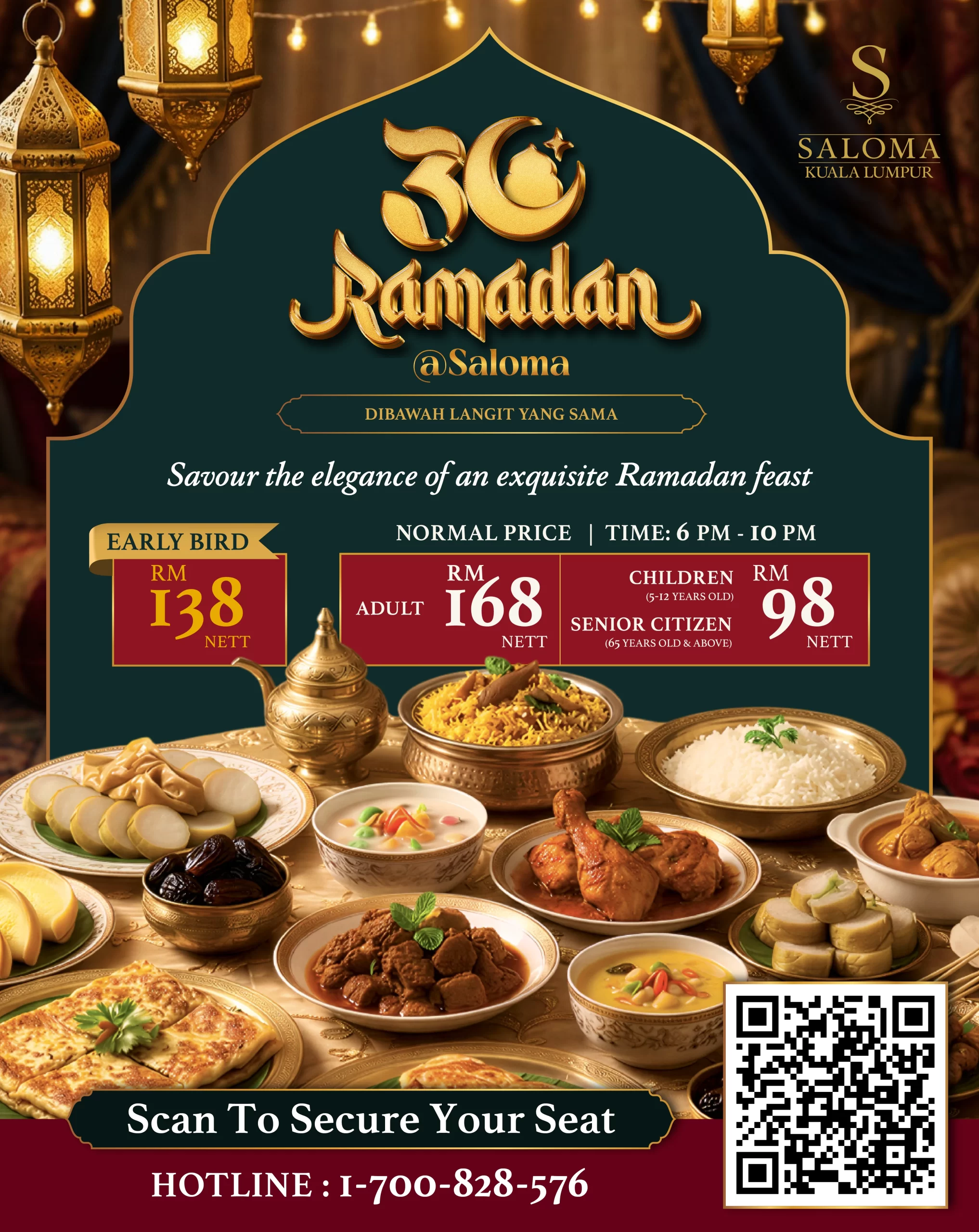 Iftar Di Bawah Langit Terbuka: Saloma KL Rai Ramadan 2026 Dengan Juadah 'Rare' & Semangat Kebersamaan