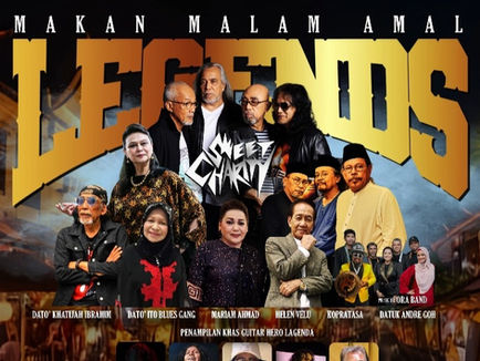 RM100,000 Dalam Satu Malam! Konsert Legends Satukan Ikon Rock & Misi Kemanusiaan