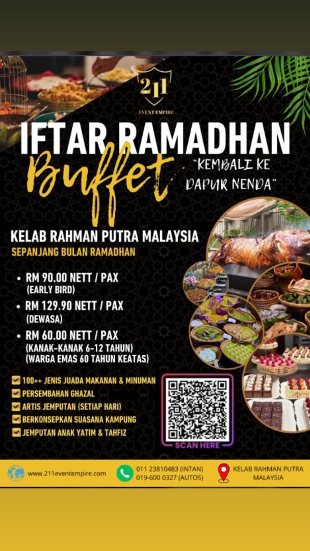 “Kembali Ke Dapur Nenda” Hidupkan Nostalgia Ramadan di Kelab Rahman Putra