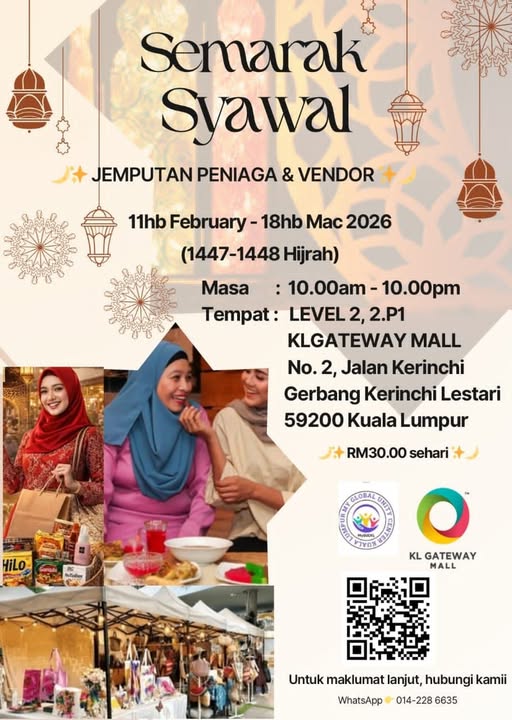 “Semarak Syawal” Perkasa Ekonomi Komuniti, Satukan Usahawan Malaysia–Indonesia