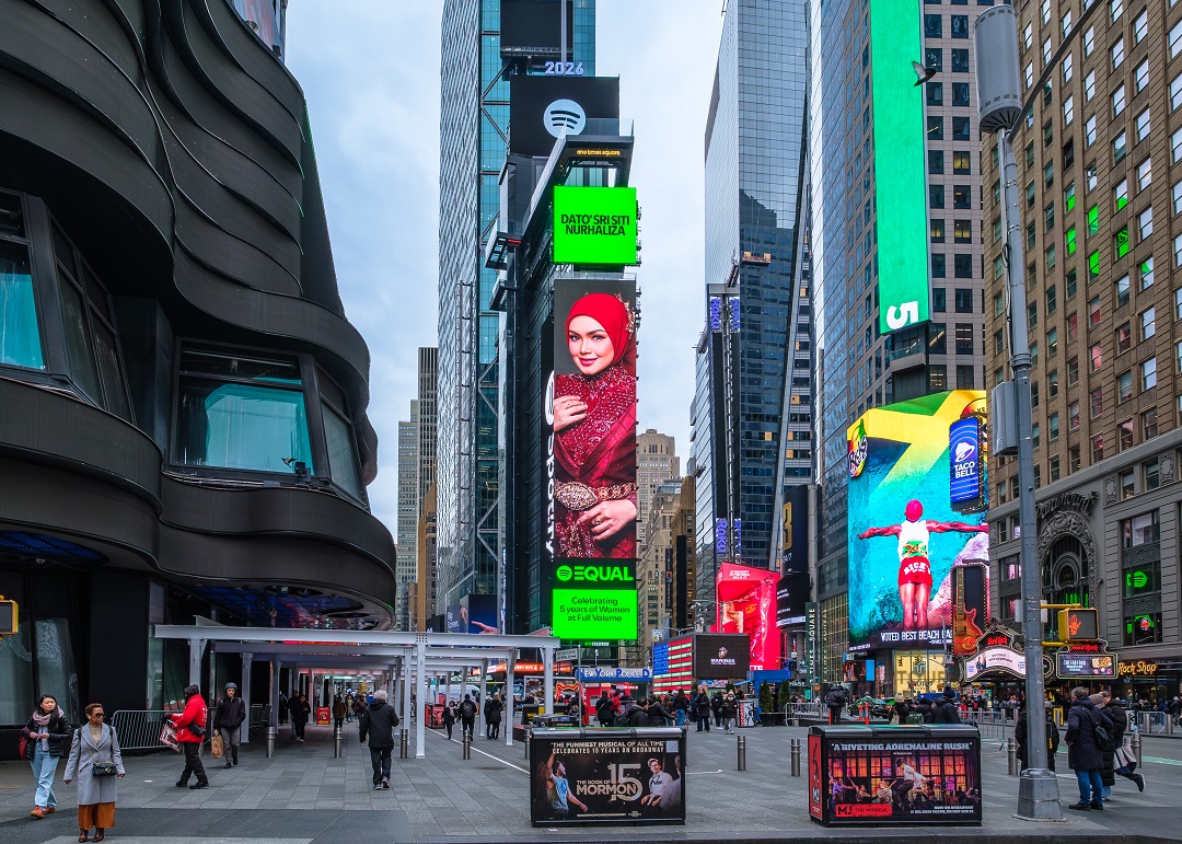 Tak Makan Dek Zaman! Dato' Sri Siti Nurhaliza Sekali Lagi Dinobat Wakil Spotify EQUAL Mac 2026
