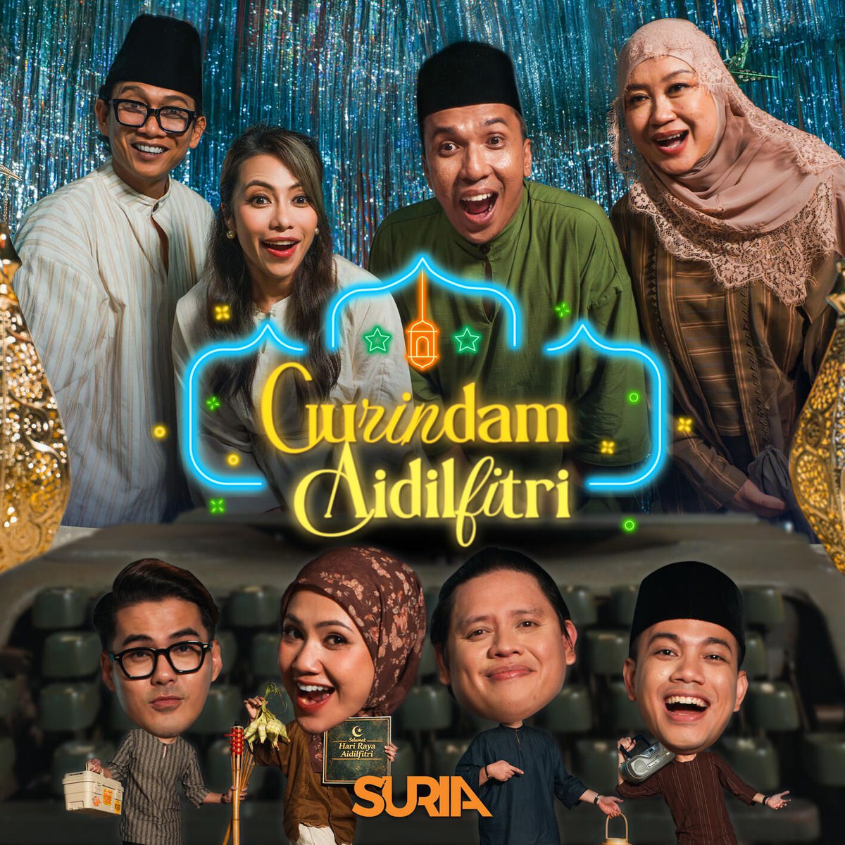 Barisan Penyampai Suria FM Bersatu Dalam “Gurindam Aidilfitri”, Lagu Raya Baharu Sarat Mesra & Nostalgia