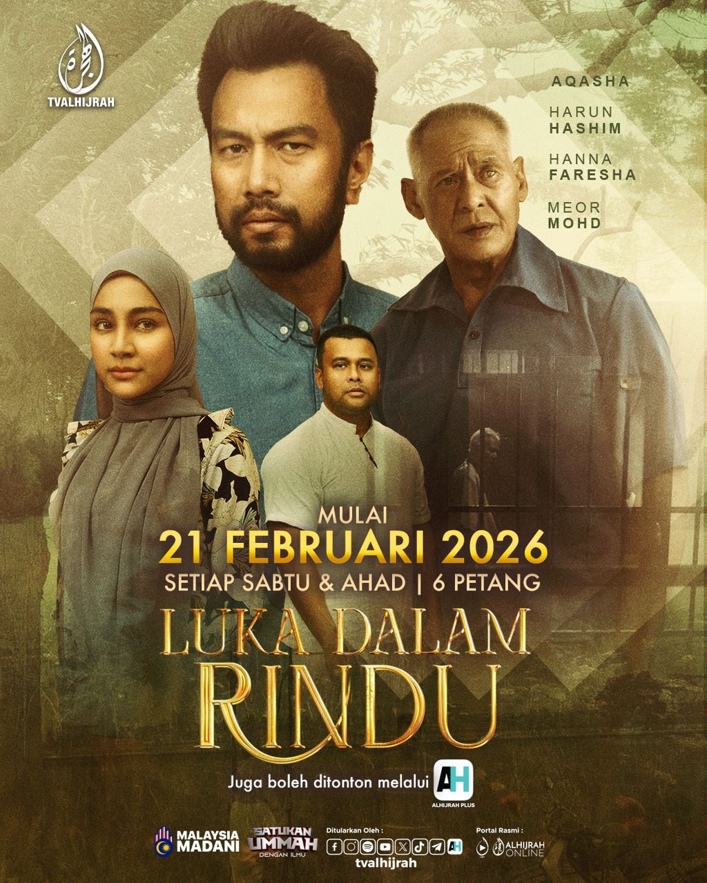 Derita Bapa Tersisih: 'Luka Dalam Rindu' Bakal Renggut Emosi Penonton TV AlHijrah