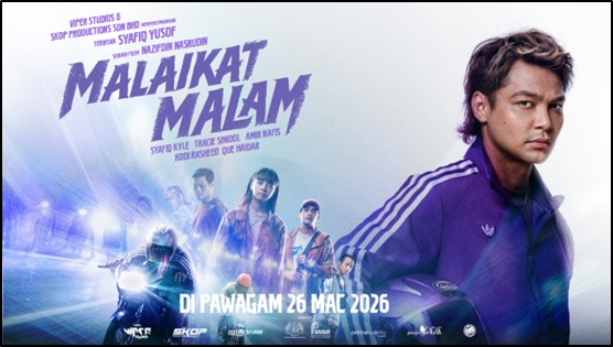 Filem Aksi Pemotoran Paling Ditunggu Tahun 2026, ‘Malaikat Malam’ Kini Sedia Gegar Pawagam