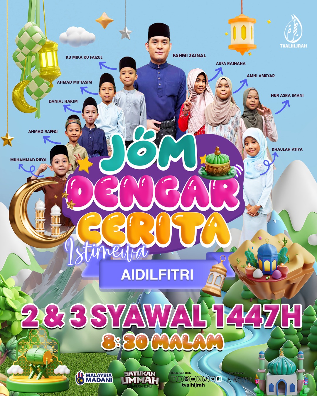 TV AlHijrah Lancar Kempen Syawal “Eratkan Kasih, Bertaut Sayang” Dengan Pengisian Tontonan Holistik 2026