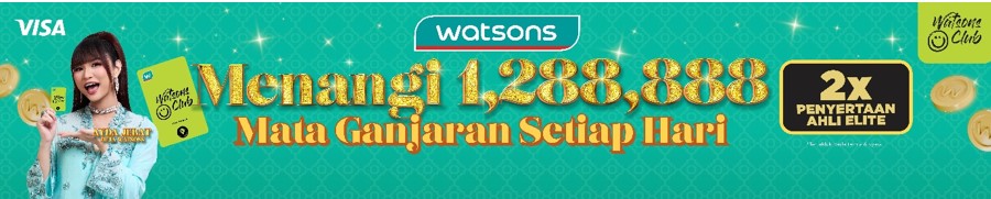 Watsons Malaysia 'Letop' Dengan Filem Muzikal Raya & Hadiah Jutaan Mata Ganjaran!