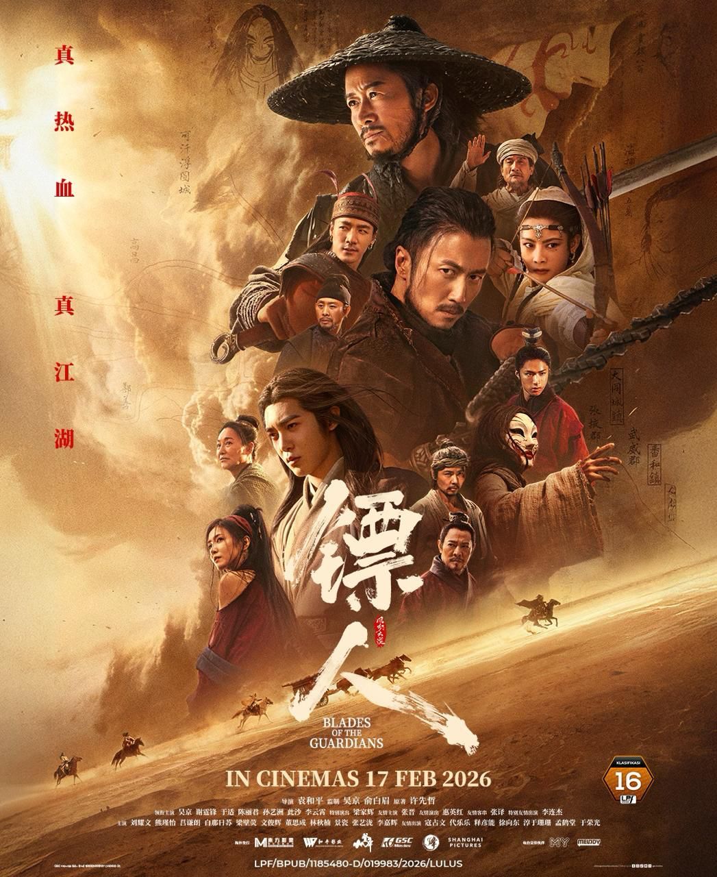 ‘Blades of the Guardians’ Satukan Legenda Seni Bela Diri dalam Aksi Spektakular