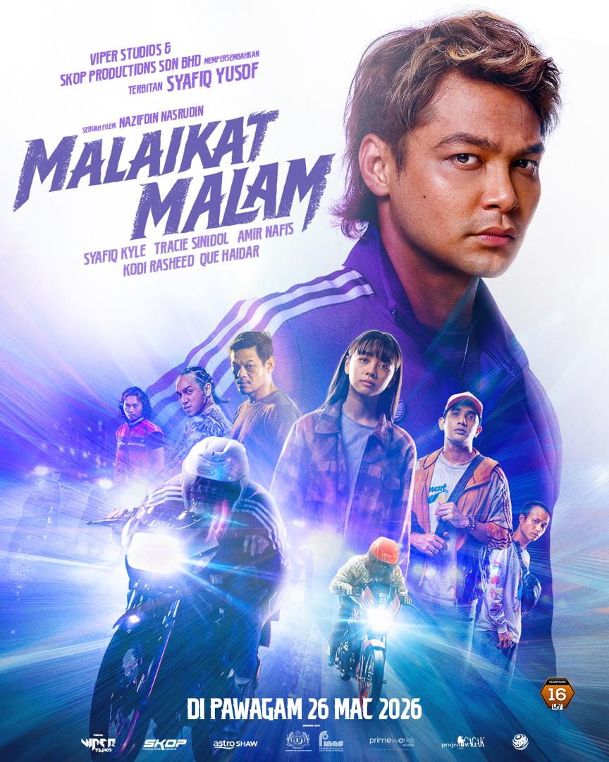 Filem Aksi Pemotoran Paling Ditunggu Tahun 2026, Malaikat Malam Kini Sedia Gegar Pawagam