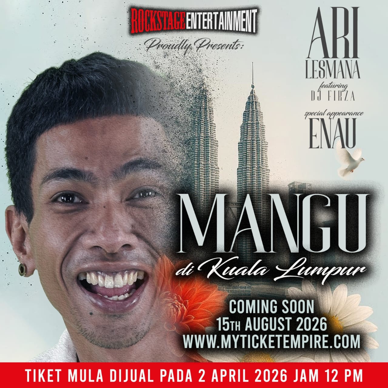 Eksperimen 'Mangu' Ari Lesmana! Rockstage Entertainment Saji Konsert Indie-Elektronik Epik Ogos Ini