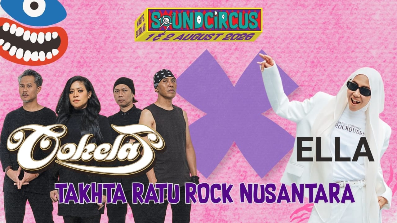 Gegaran Legenda Nusantara! Ella, Cokelat & Def Gab C Bakal Gegar Pentas AOS 2026