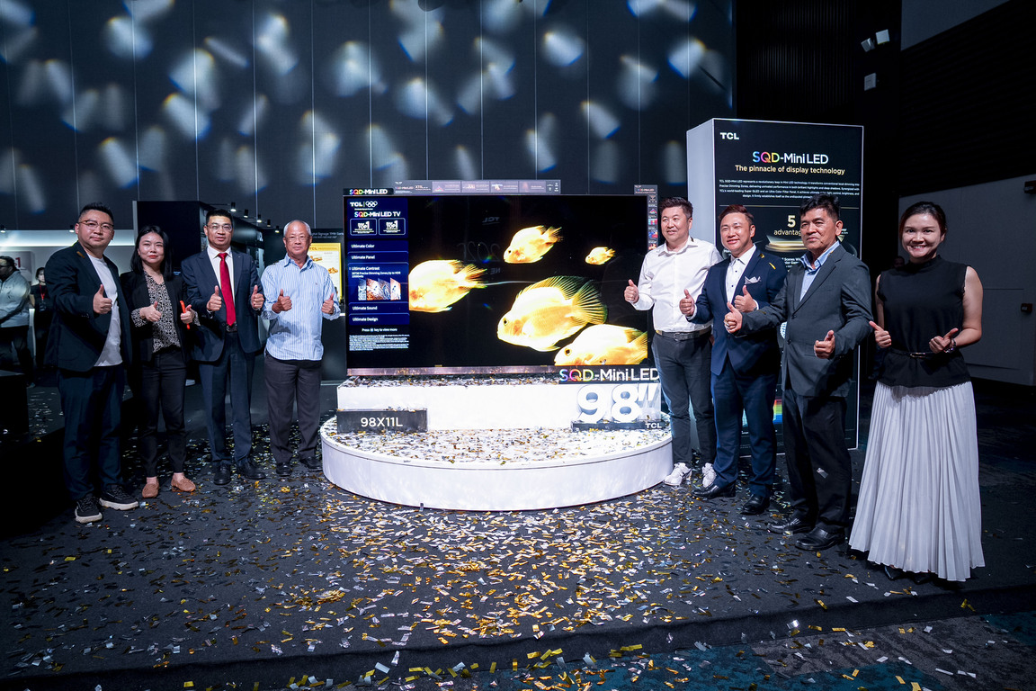 TCL Perkukuh Dominasi Pasaran Malaysia, Lancar Teknologi SQD-Mini LED 2026