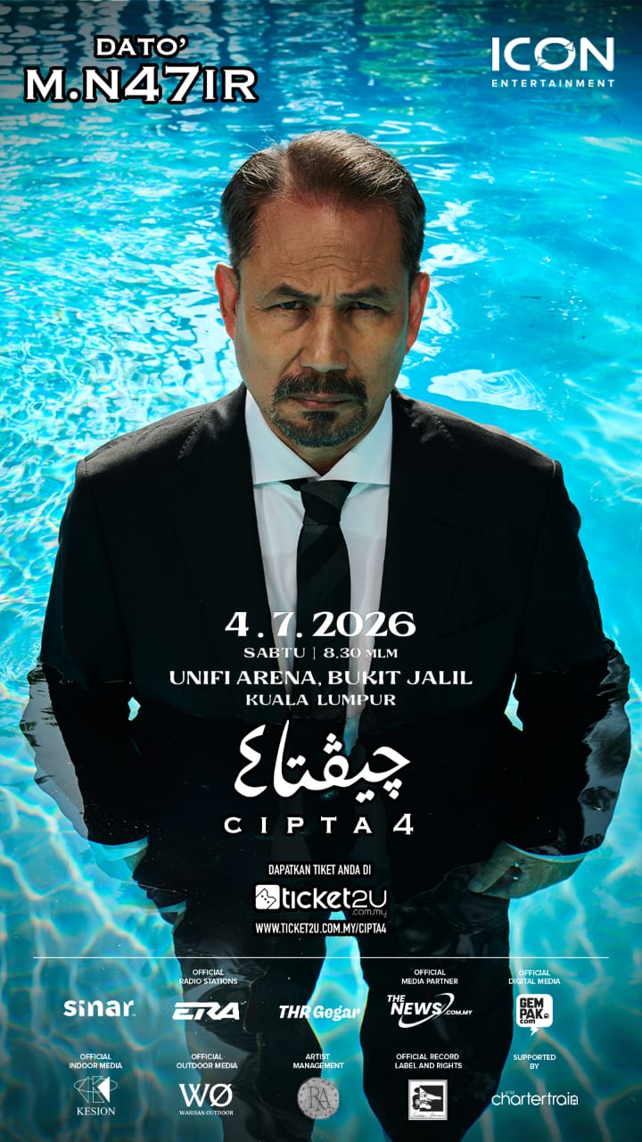 Tak Puas Hanya Trilogi! M. Nasir Lengkapkan Legasi Menerusi Konsert DATO’ M.N47IR CIPTA 4