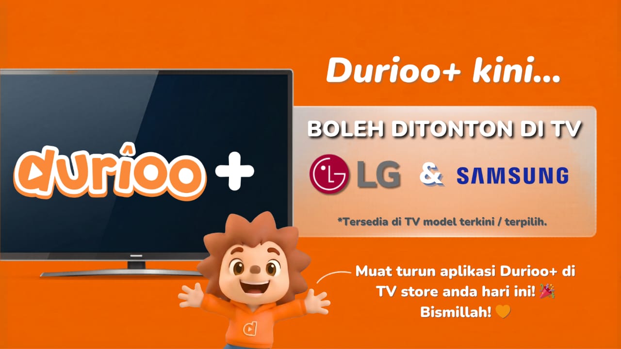 Versi Lite Durioo+ Fokus Pengalaman Teras, Kini Eksklusif di TV Samsung & LG