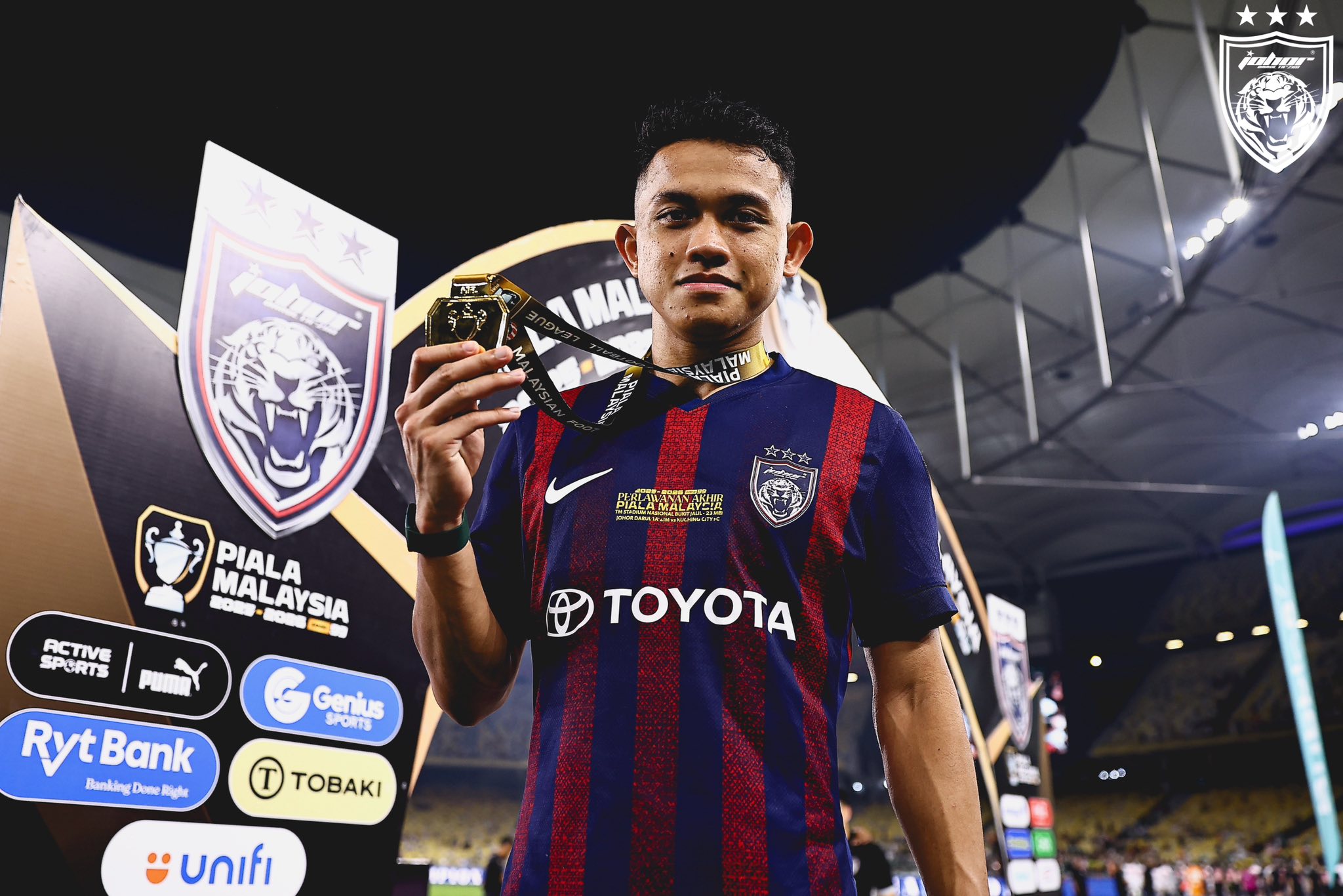 Quadruple Bersejarah! JDT Benam Kuching City 2-0, Sah Pertahan Piala Malaysia