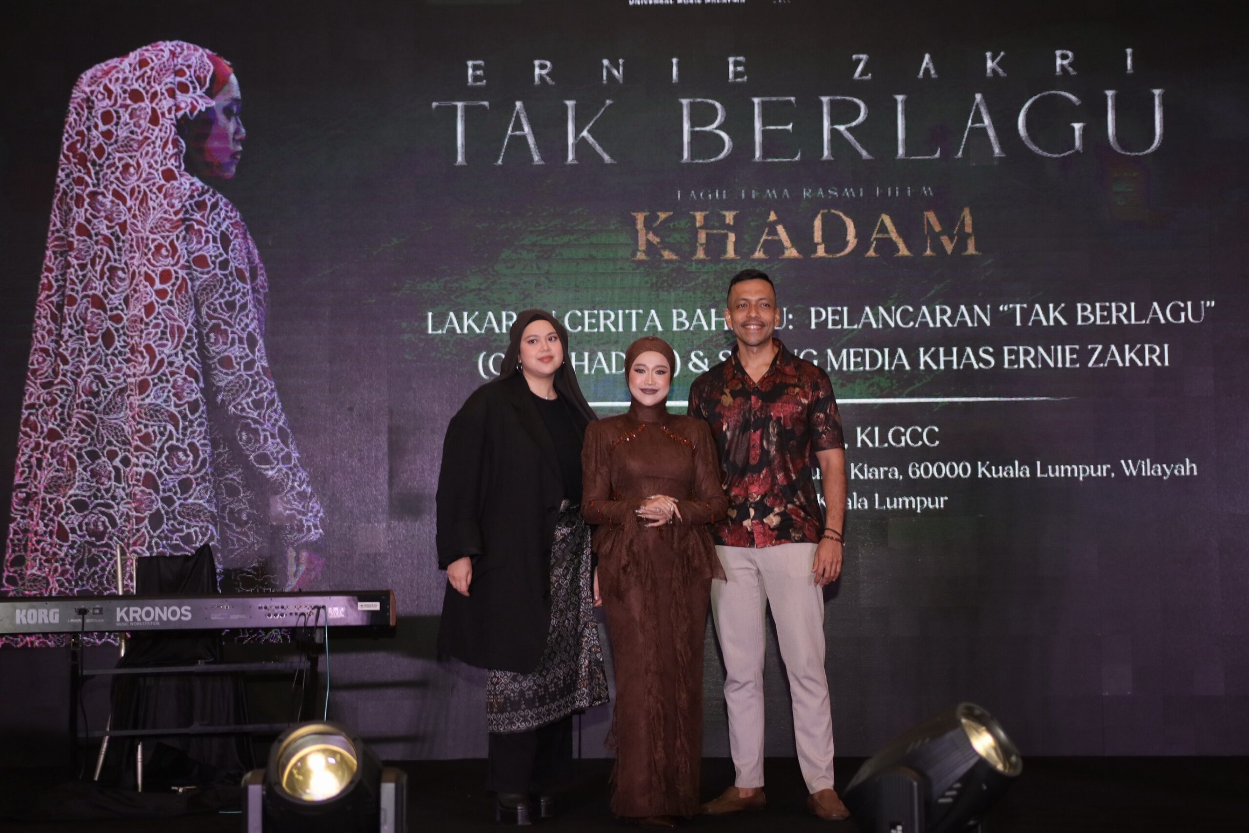 Ernie Zakri Dedah Terbawa Emosi Naluri Ibu Saat Rakam OST Filem Seram 'Khadam'