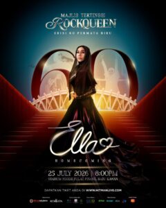 Rockqueen Ella ‘Balik Kampung’! Gegar Batu Kawan Julai Ini
