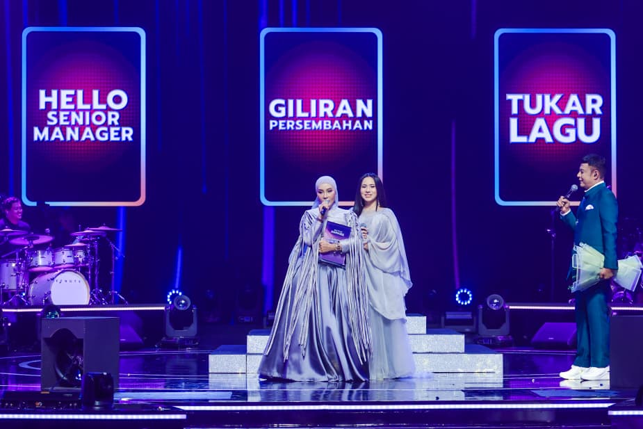 Hat-Trik Berbisa Dato A.Aida! Azeva Pukau Juri, Ungguli Konsert TTMM Minggu 4