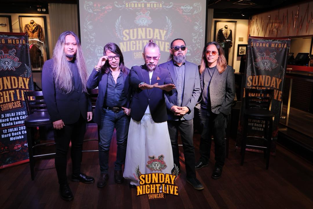 Gegar Dua Kota! Wings Kembali Mengamuk di Pentas Hard Rock Cafe Julai Ini