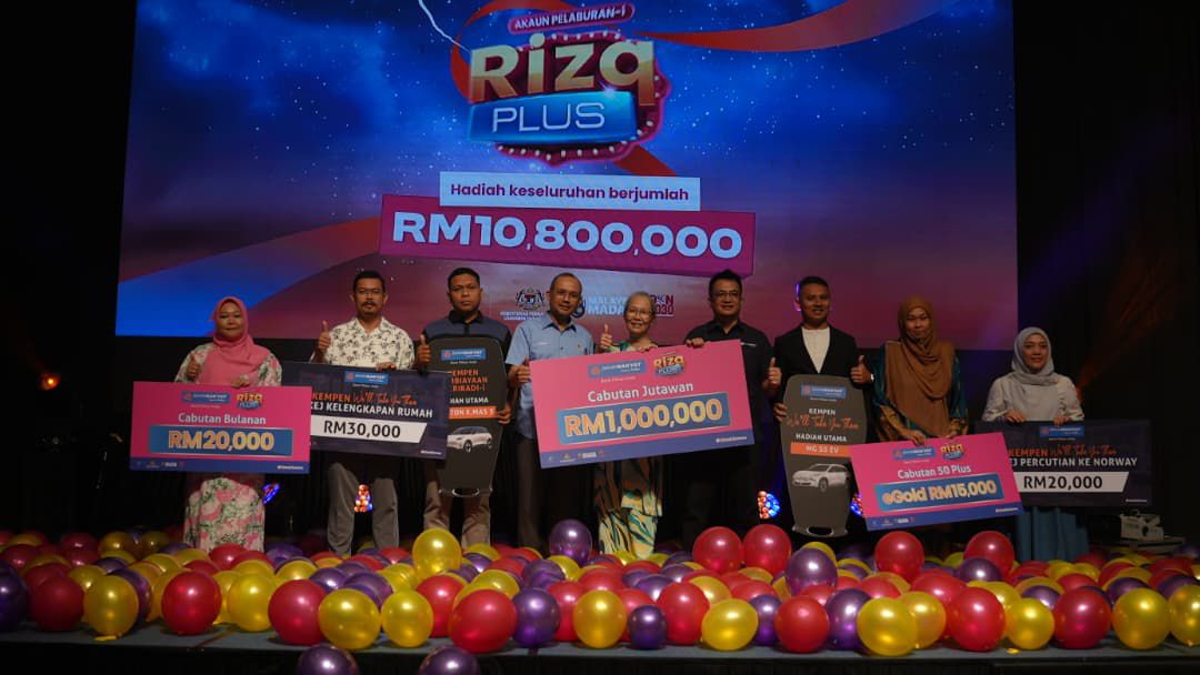 Bank Rakyat Raikan Pemenang RM1 Juta Akaun Pelaburan-i Rizq Plus