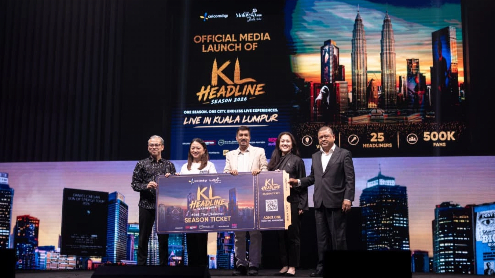 Live Nation Malaysia Lancar KL Headline Season 2026 Lonjak KL Jadi Destinasi Konsert Wajib di Asia