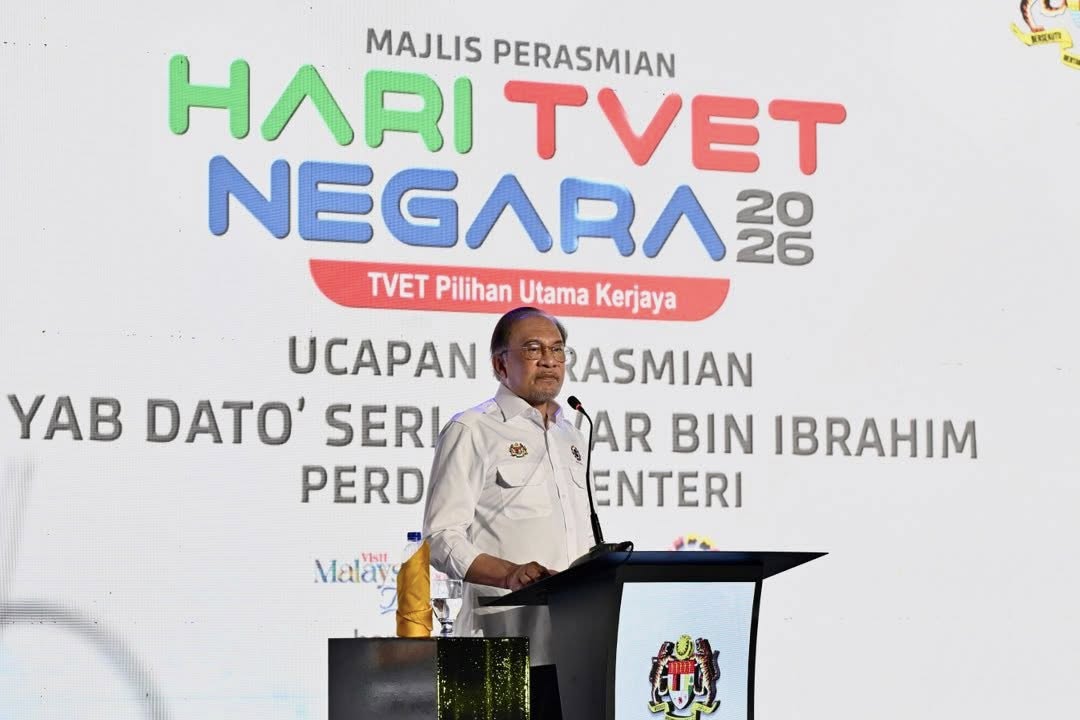 PM Anwar Lancar TVET 2.0, Lulus Dana RM50 Juta Untuk Lahir Pekerja Mahir