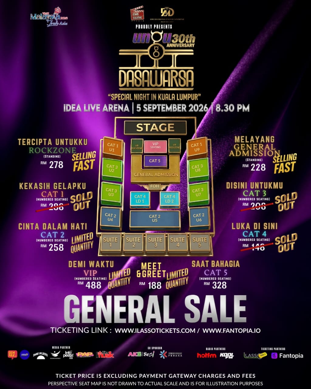 Vokal Padu Pikat Hati, Ungu Sendiri Pilih Marsha Milan Gegar Konsert 30 Tahun!