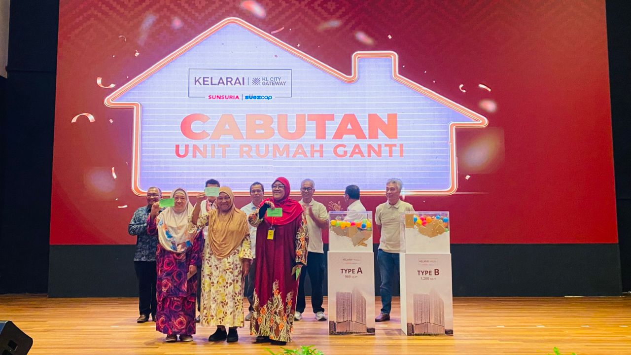 Projek Pembangunan Semula Kampung Sungai Baru Masuk Fasa Penting, Cabutan Undi Unit Ganti Disempurnakan KL City Gateway