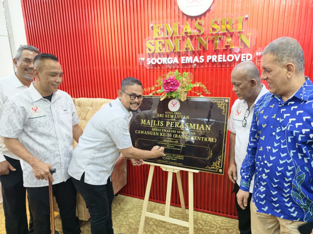 Diuji, Diragui, Kini Berjaya! Kedai Emas Sri Semantan Lancar Cawangan Ke-16 di Bangi