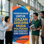 Permohonan Ijazah Sarjana Muda Politeknik Sesi 2026/2027 Kini Dibuka