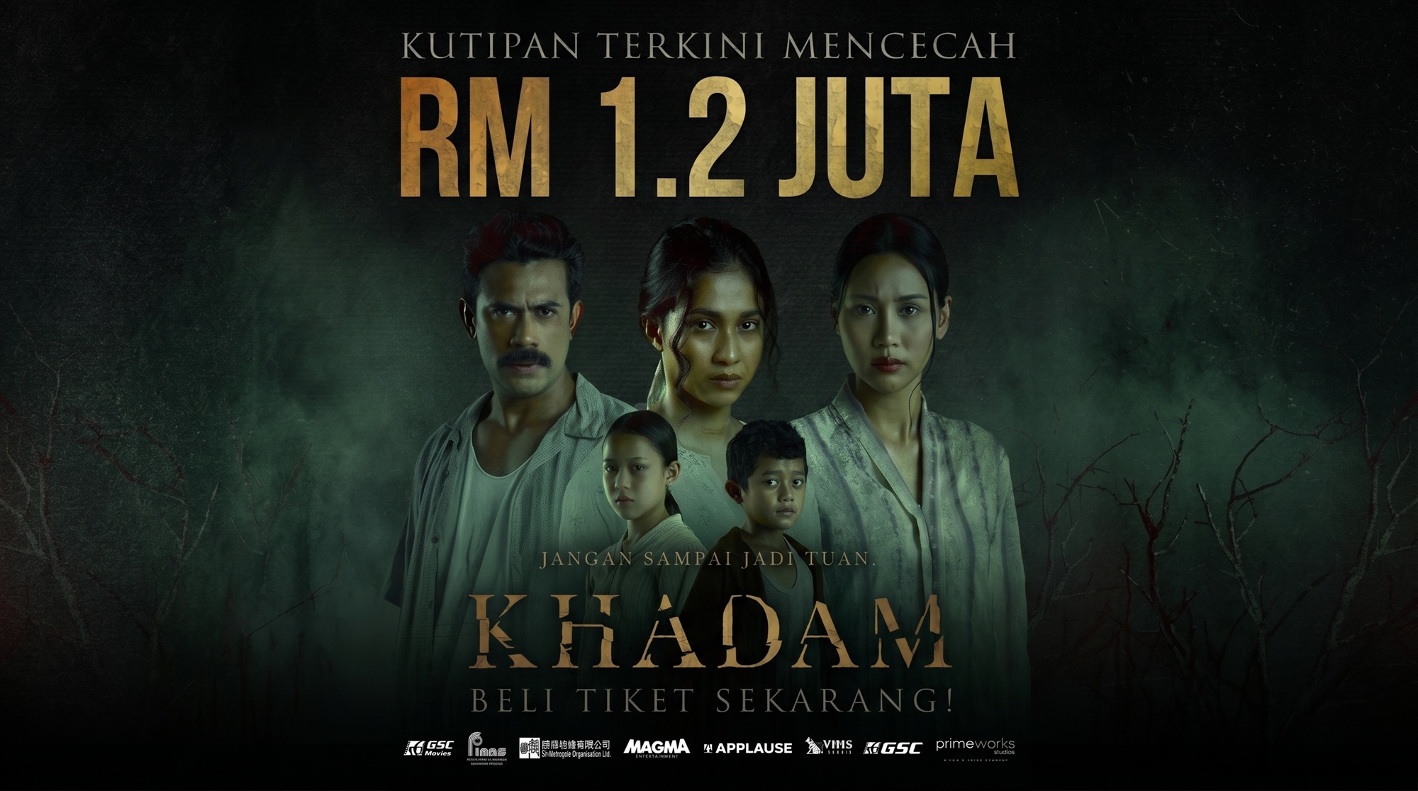 Khadam Raih RM1.2 Juta, Catat Kutipan Pecah Panggung Sejak Hari Pertama