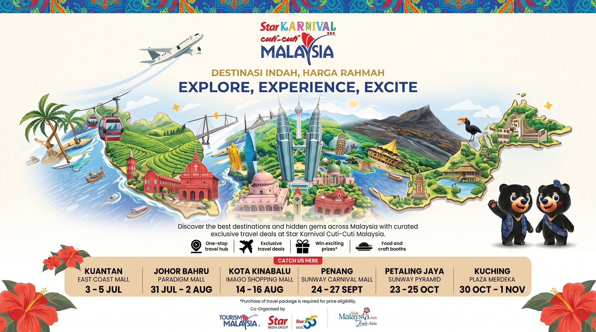 Star Karnival Cuti-Cuti Malaysia 2026 Sasar 200,000 Pengunjung, Jelajah 6 Negeri