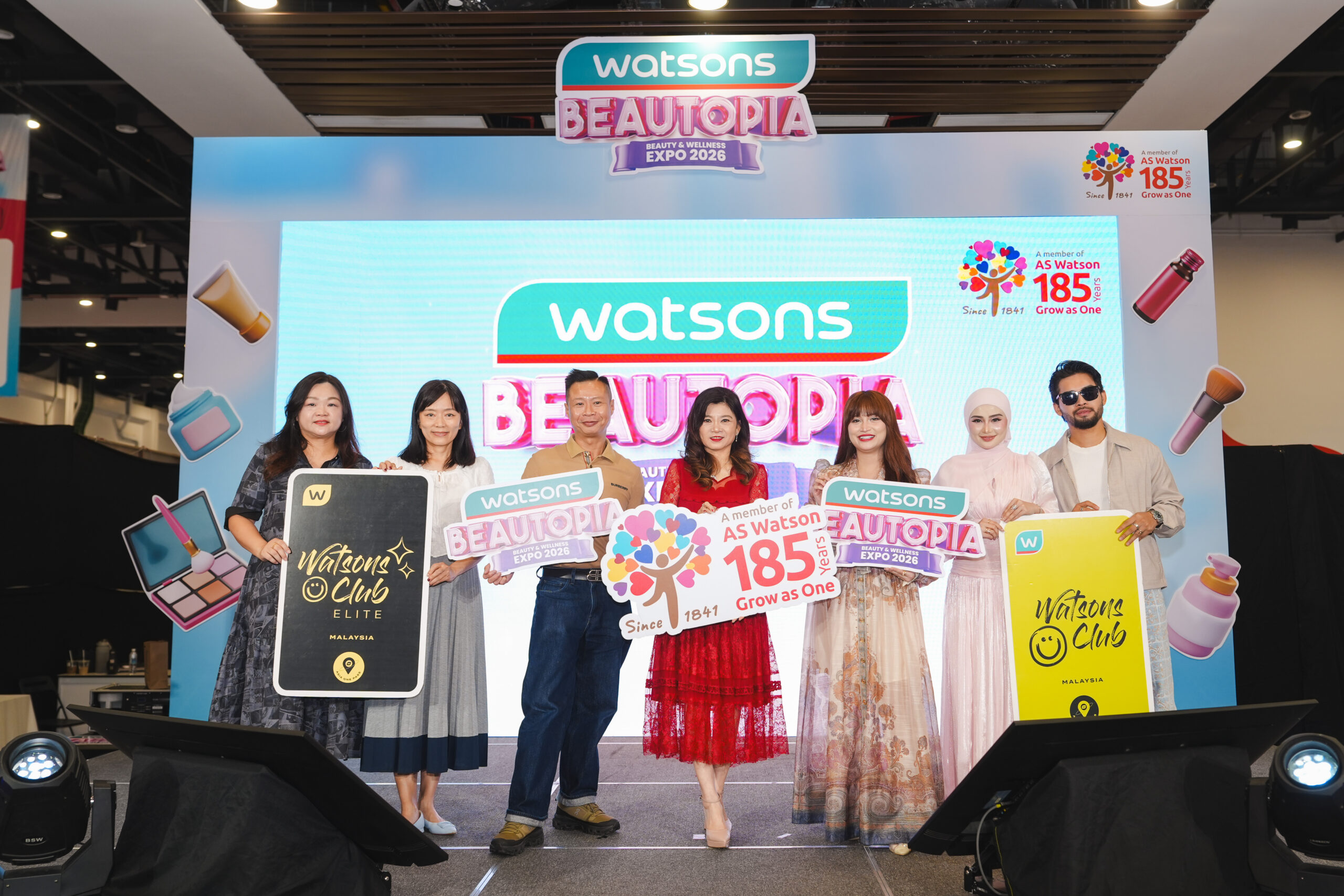 Himpun Lebih 185 Jenama Global, Watsons Beautopia 2026 Buka Tirai Pesta Kecantikan Terbesar Negara