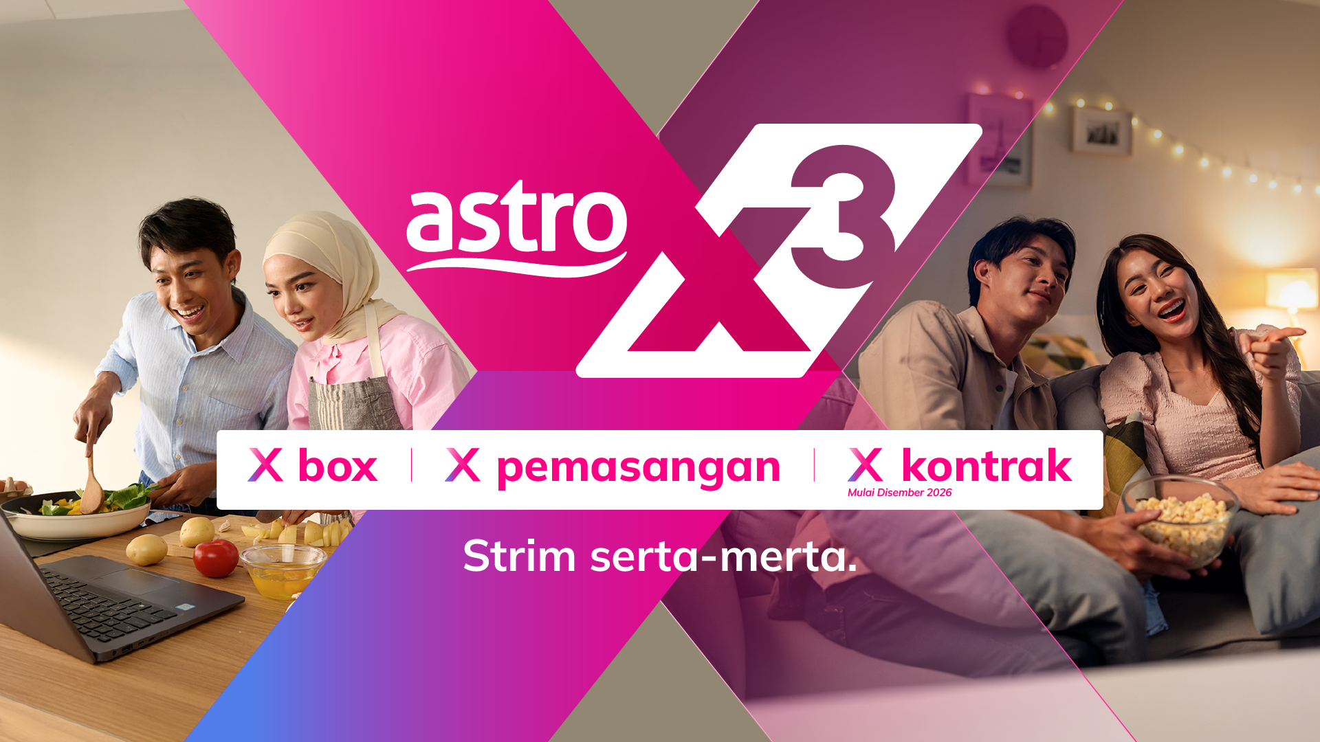Astro Revolusikan Cara Tontonan Rakyat Malaysia Dengan Pelancaran Astro X3 Tanpa Dekoder Dan Kontrak