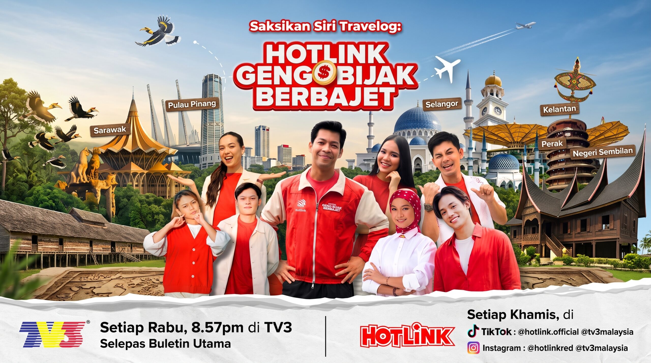 Kamal Adli Ketuai Misi Travel Paling Berbaloi, Hotlink GBB Tayang Julai Ini