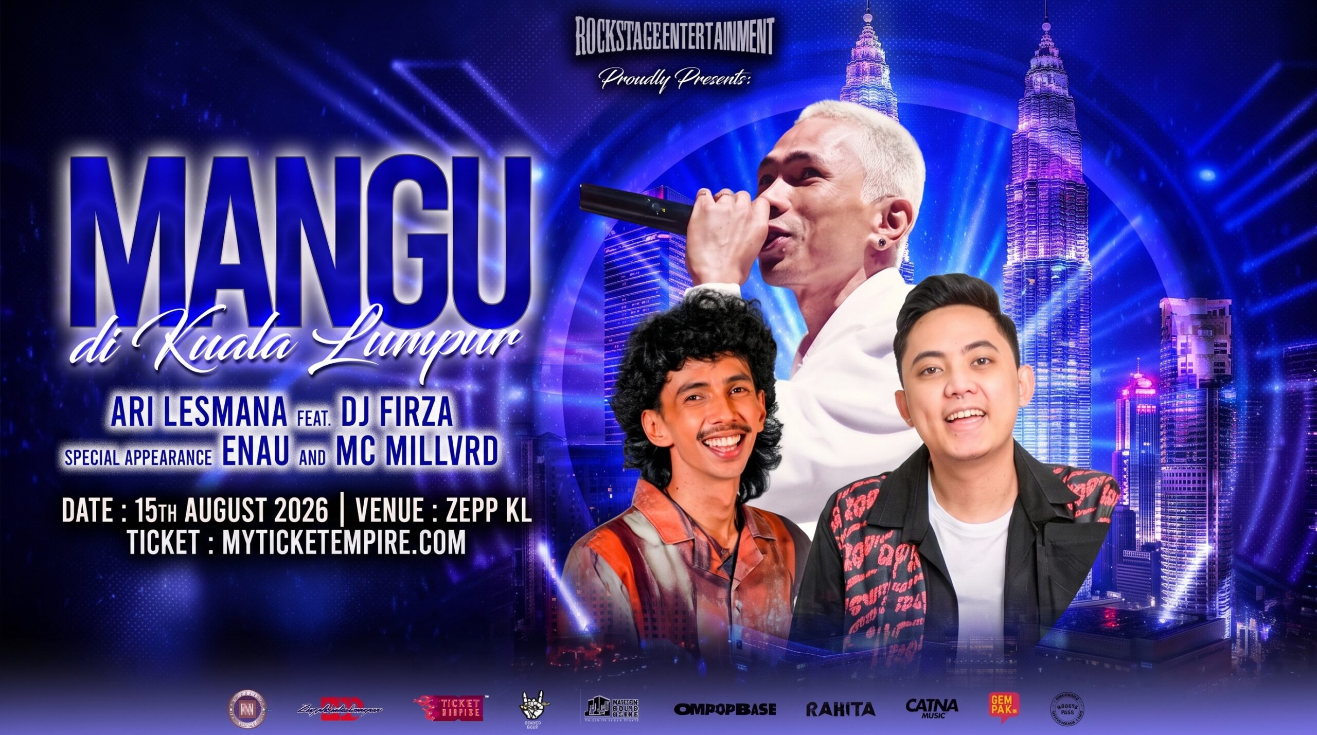 Last Call! Tiket Konsert Mangu Di Kuala Lumpur Hampir Habis Dijual