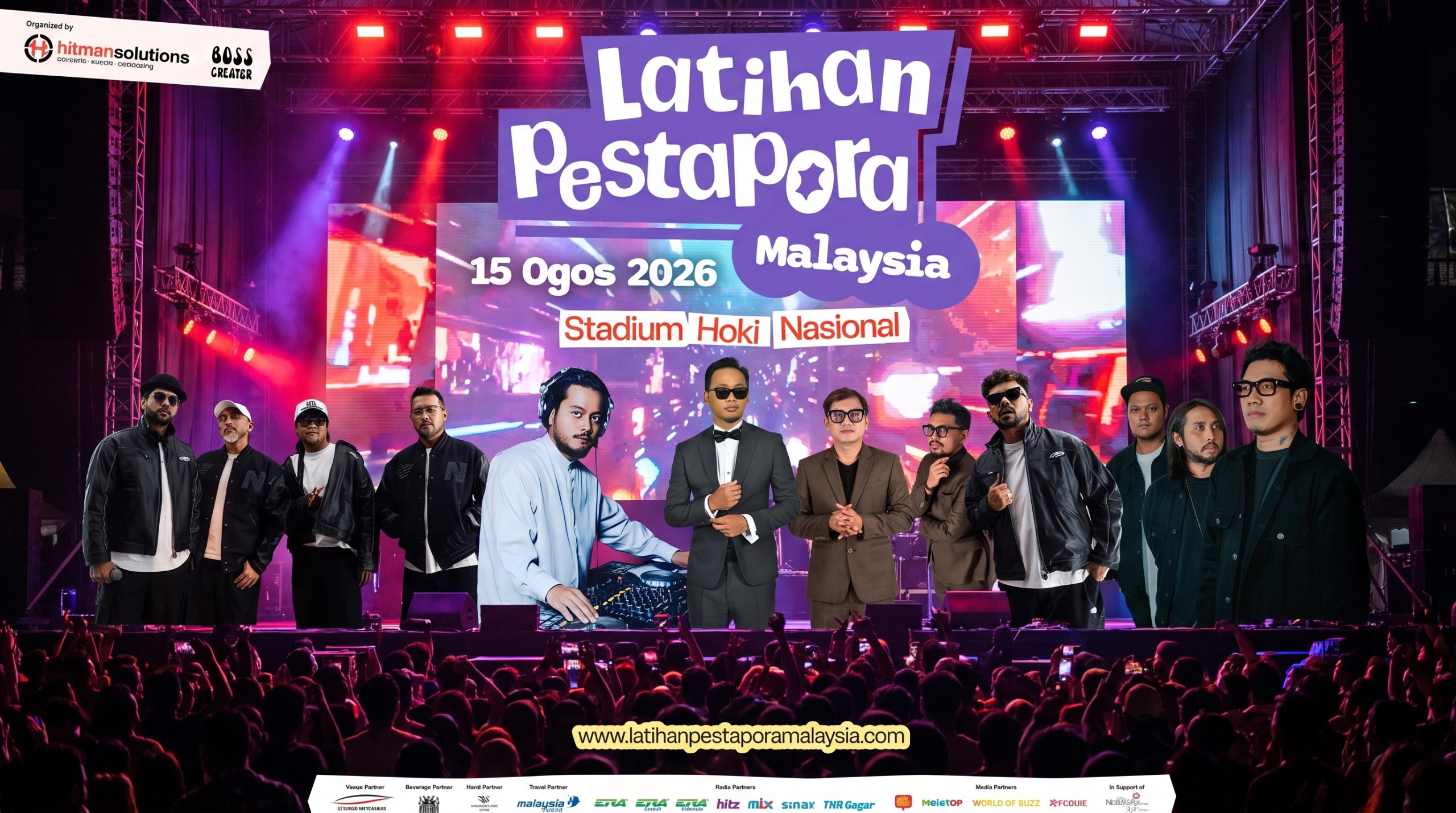 Pestapora Malaysia 2026: 15 Artis Dua Negara Bakal Menggegarkan Bukit Jalil, Tiket Fasa 2 Mula Dijual! Pestapora Malaysia 2026: 15 Artis Dua Negara Bakal Menggegarkan Bukit Jalil, Tiket Fasa 2 Mula Dijual!