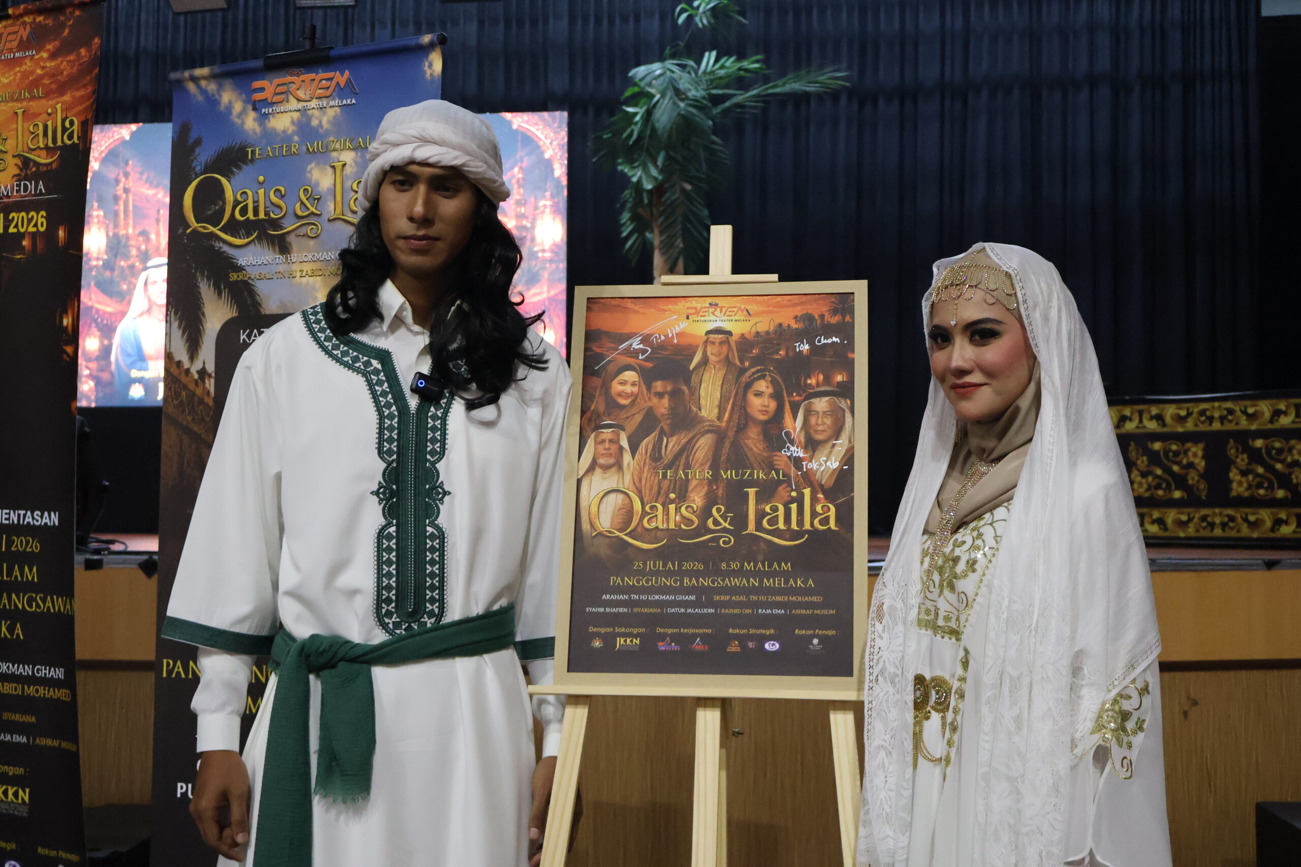 Kisah Agung! Teater Muzikal ‘Qais & Laila’ Bakal Gegar Panggung Bangsawan Melaka 25 Julai Ini