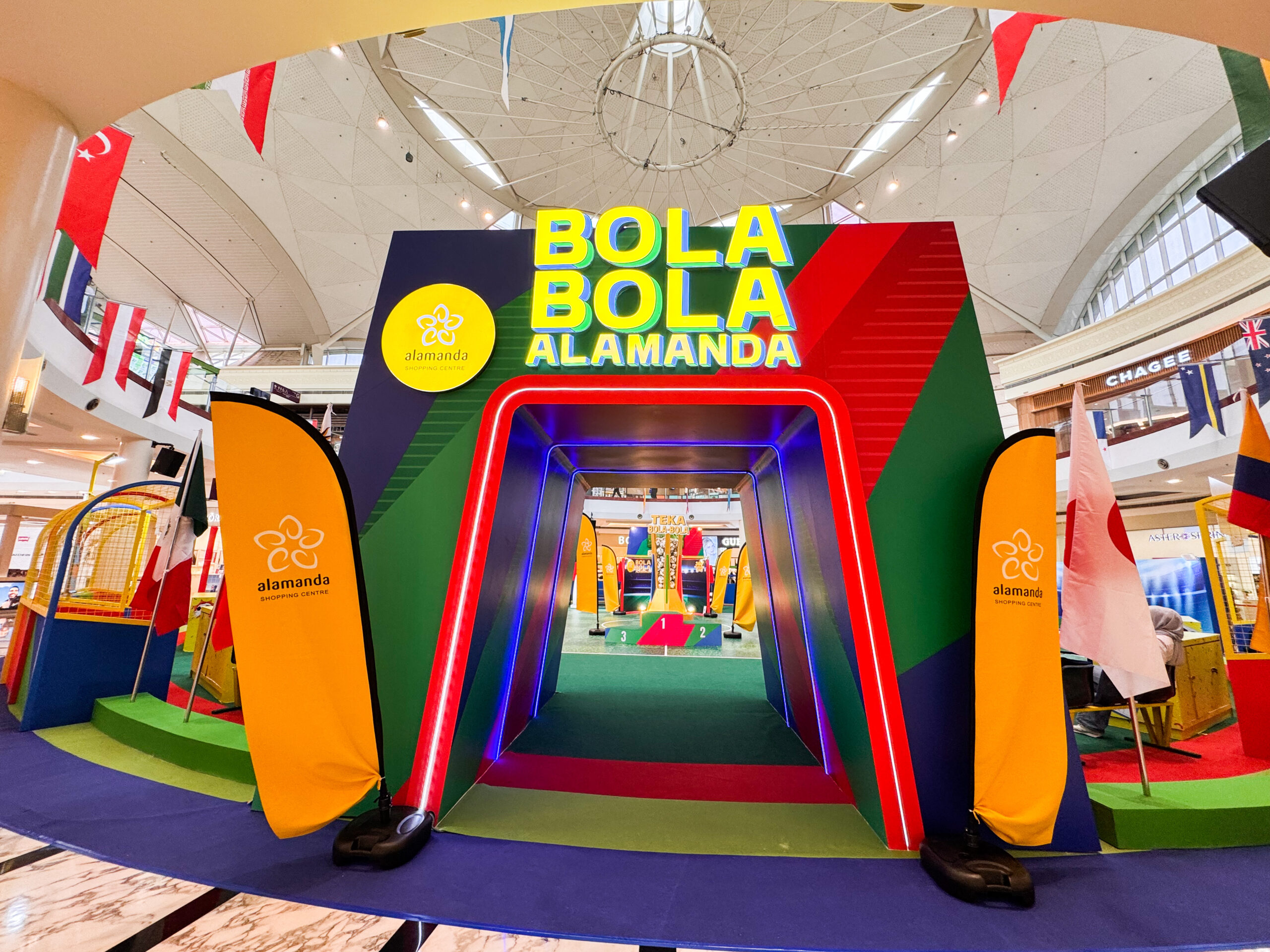 Alamanda & Mesra Mall Sedia Arena Interaktif Sempena Piala Dunia