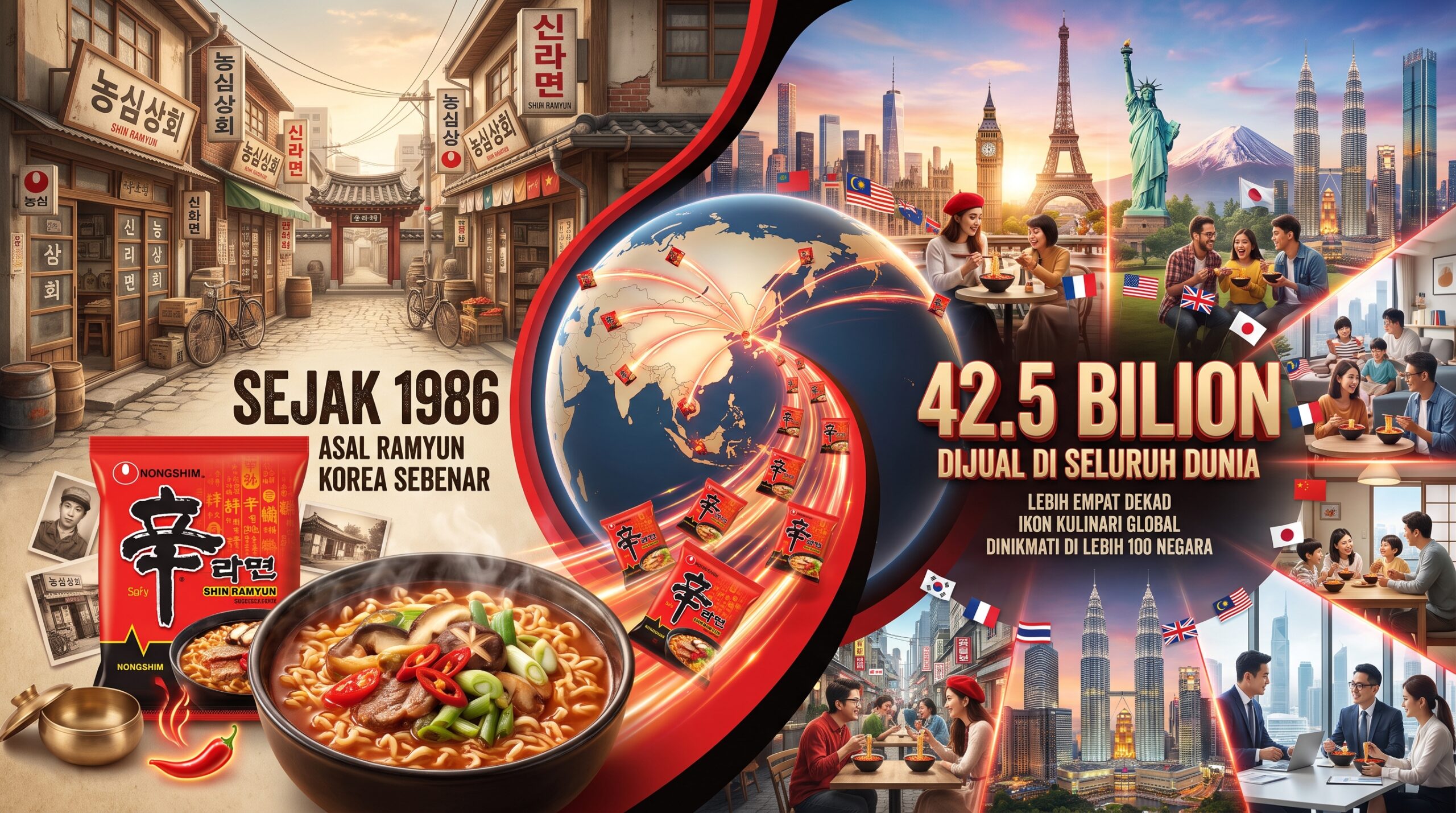 Nongshim Catat Rekod Jualan Global RM55 Trilion, Perkenal SHIN Ramyun Stir Fry Kimchi 'SWICY'