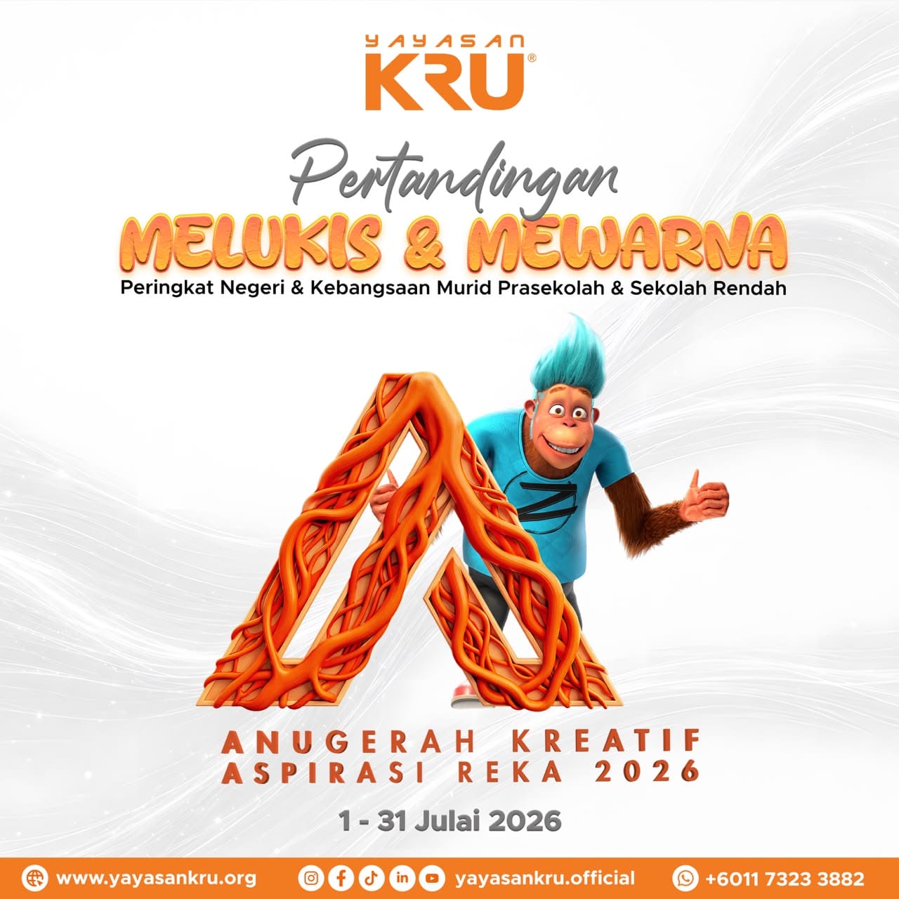 AKAR 2026 Cipta Sejarah, Lebih 153,000 Murid Prasekolah Sertai Pertandingan Mewarna Serentak