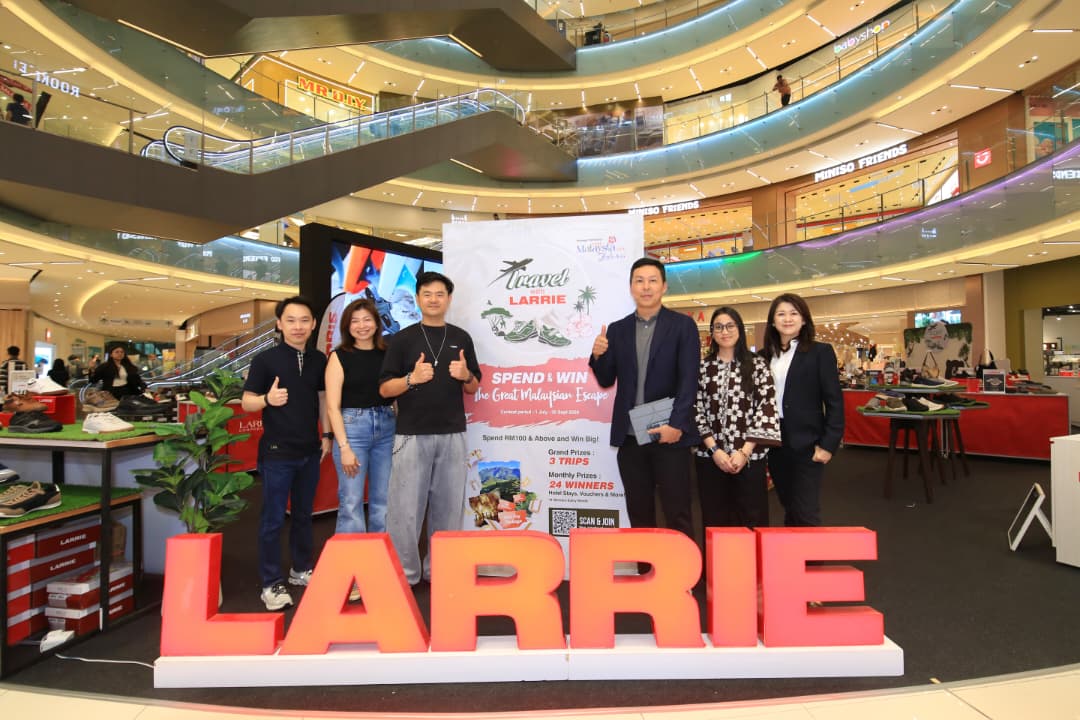 ‘Travel With LARRIE’ Kembali Meriahkan Tahun Melawat Malaysia Dengan Hadiah Hingga RM50,000