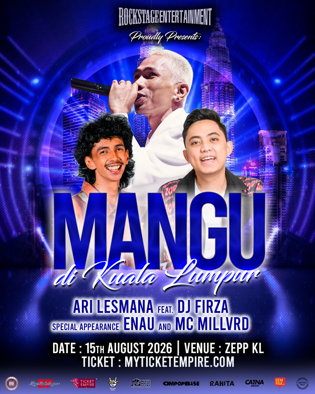 Last Call! Tiket Konsert Mangu Di Kuala Lumpur Hampir Habis Dijual