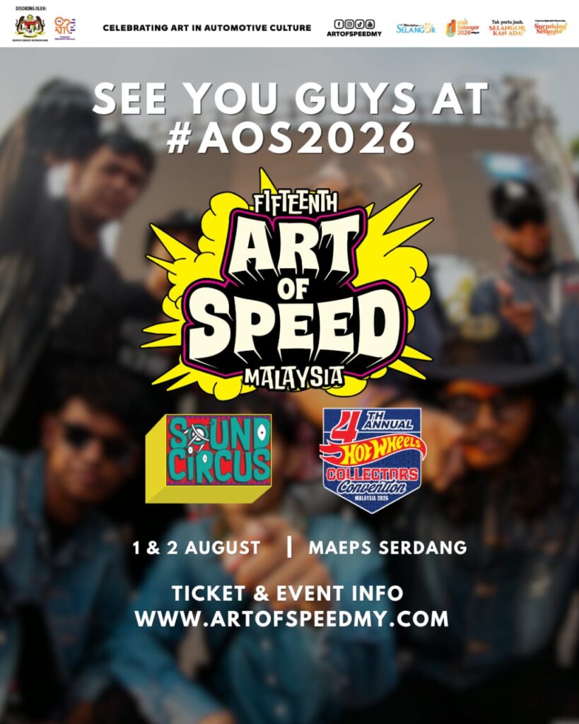 Art of Speed 2026 Rayakan Edisi Ke-15: Sinergi Budaya Kustom Automotif dan Festival Muzik Berskala Mega