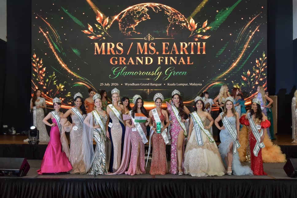 Malaysia Cipta Sejarah Sebagai Tuan Rumah Mrs/Ms Earth 2026, Ratu Rusia Liudmila Sekrii Raih Mahkota Utama