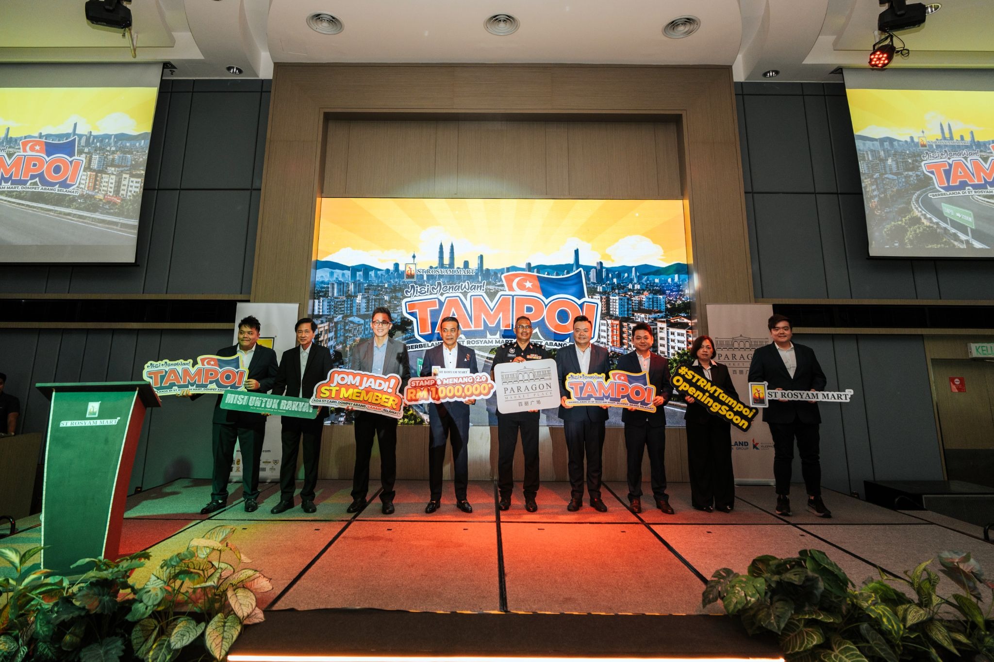 Tampoi Jadi Tumpuan! ST Rosyam Mart Buka Cawangan Terbesar 70,000 Kaki Persegi September Ini