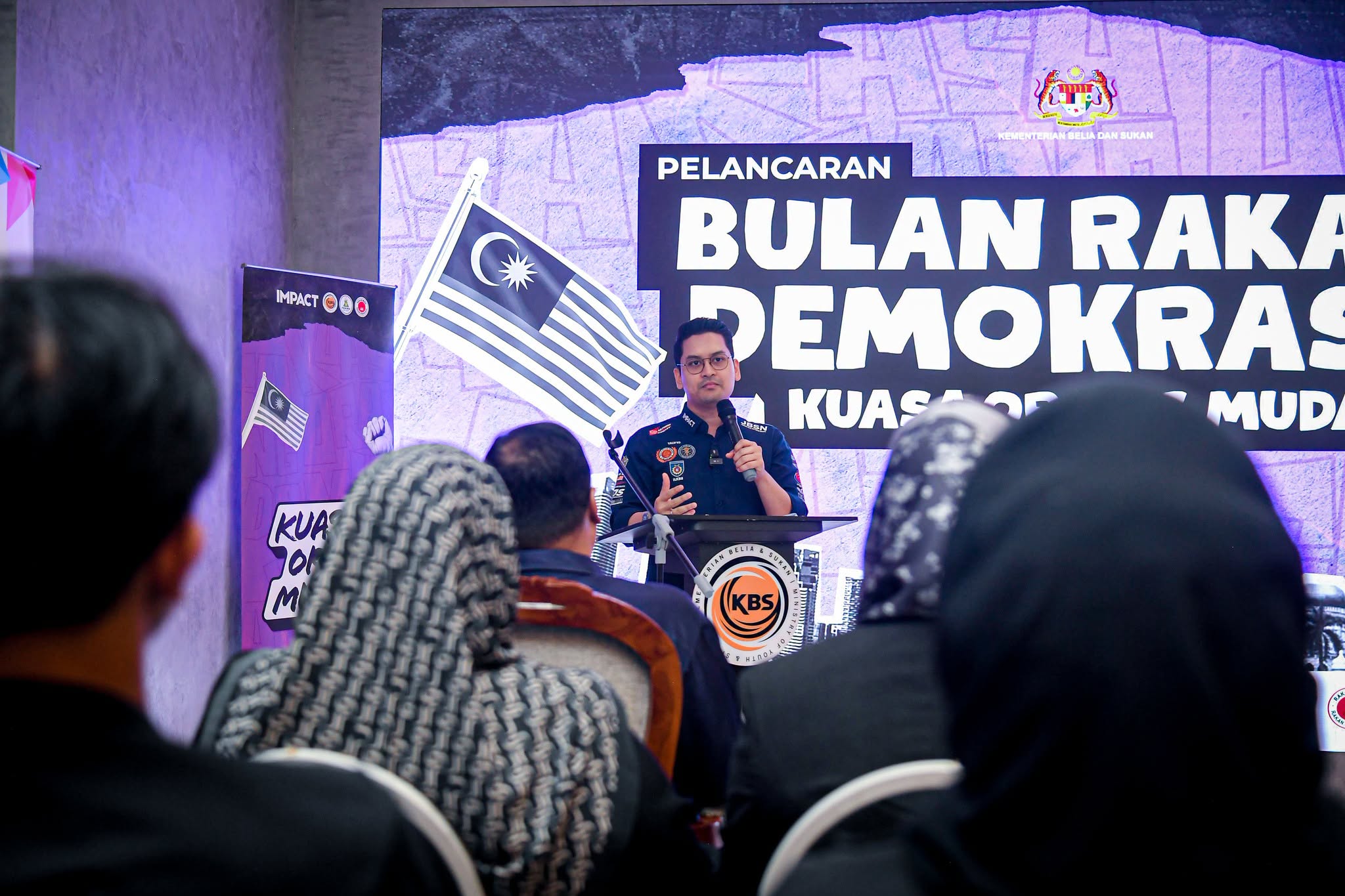 KBS Lancar Bulan Rakan Demokrasi, Perkasa Kuasa Orang Muda Sebagai Pemimpin Masa Depan