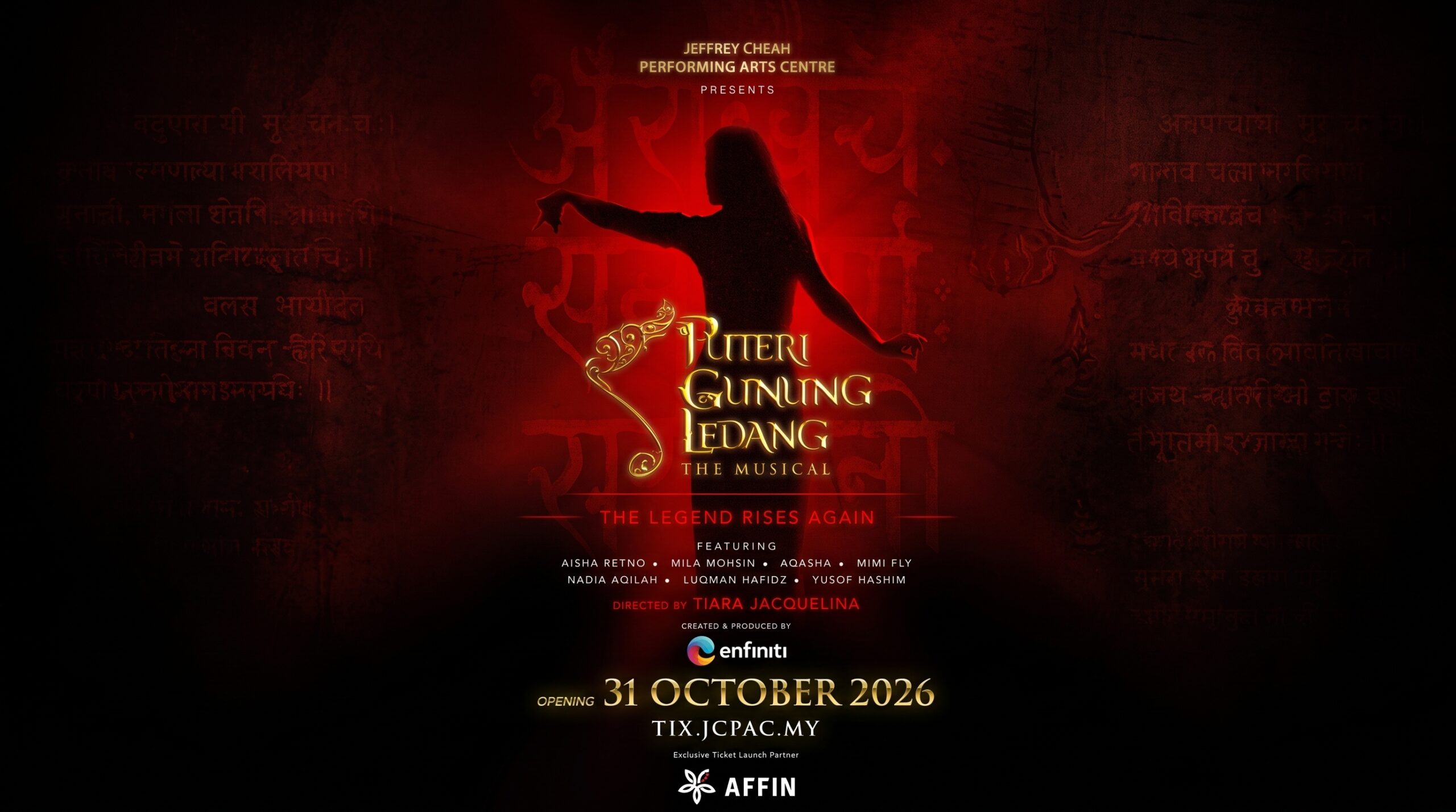 8 Tahun Menunggu, Tiara Jacquelina Kembali Dengan Produksi Paling Dinanti ‘Puteri Gunung Ledang The Musical’