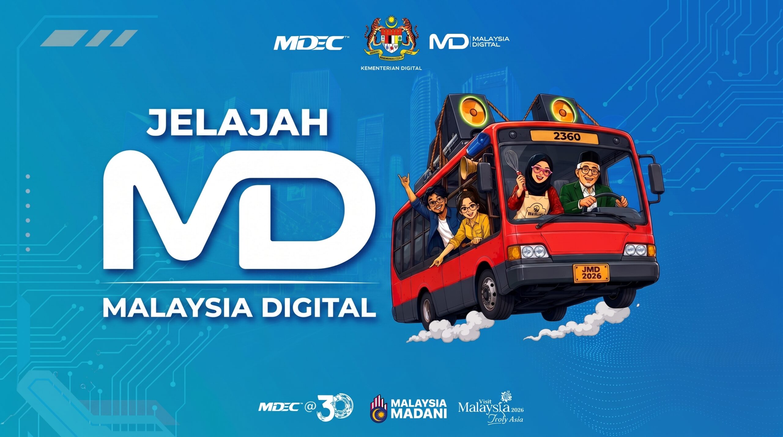 MDEC Perhebat Agenda Malaysia Digital 2030 Melalui Jelajah Malaysia Digital 2026