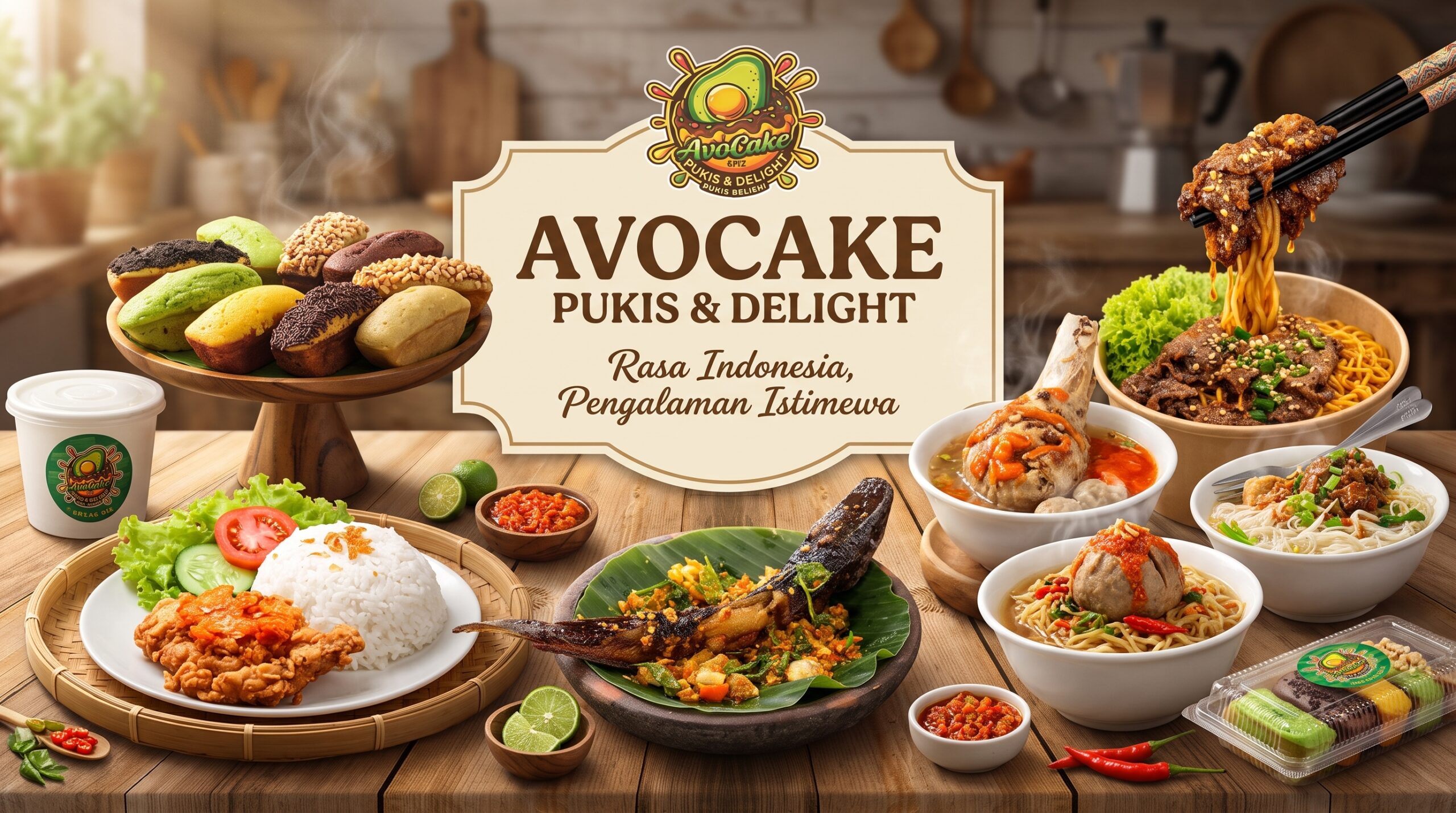 AVOCake Pukis & Delight Bawa Sajian Viral Indonesia, Jadi Destinasi Baharu Pencinta Kulinari Nusantara