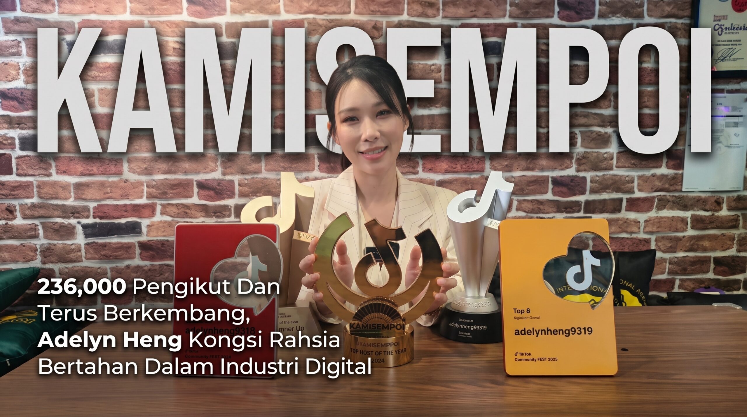 Dari ‘Banker’ Ke ‘Top Host’, 5 Tahun Adelyn Heng Bukti ‘Survive’ Di Pentas TikTok LIVE!